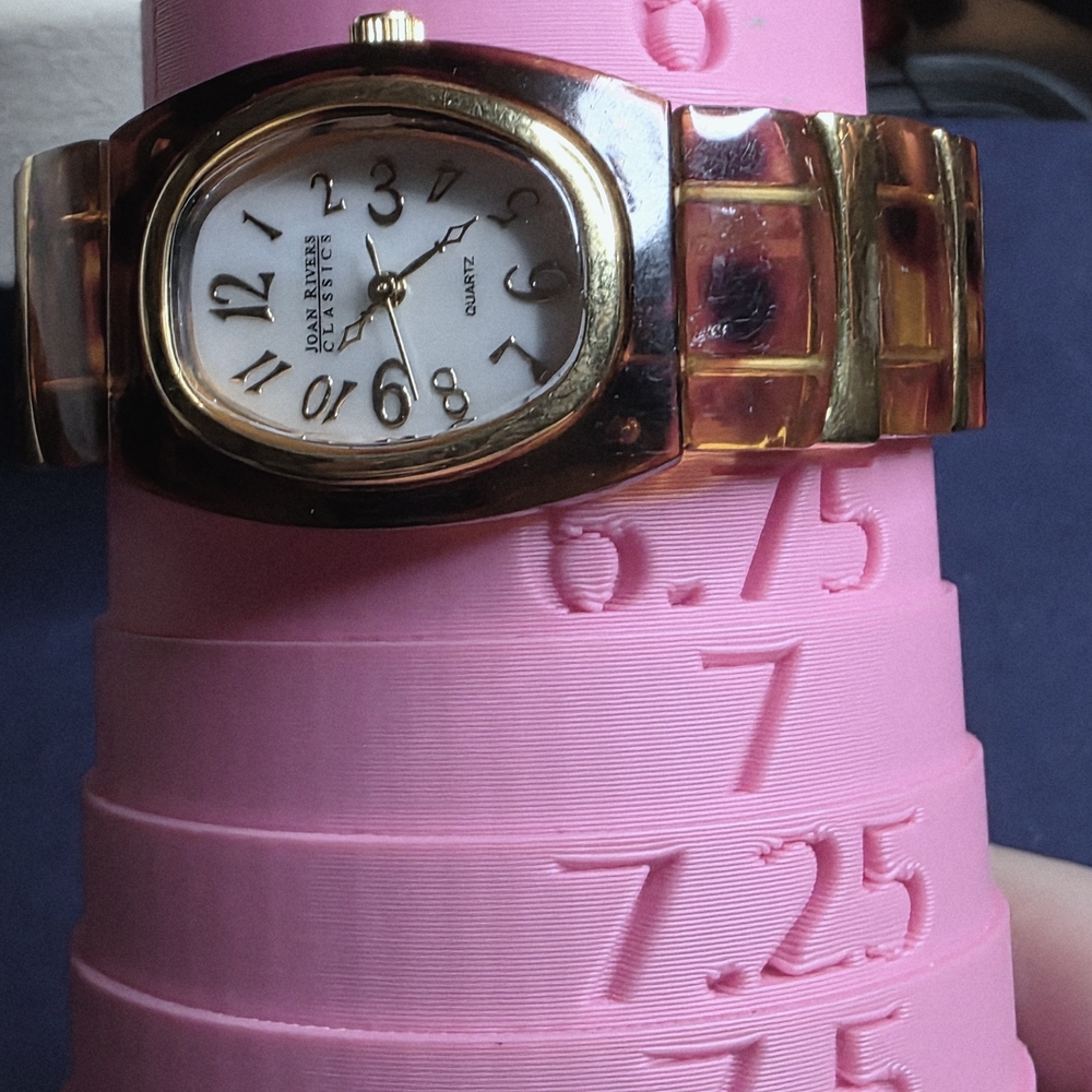 Joan Rivers Collection Tortoise Shell Watch - Picture 10 of 10